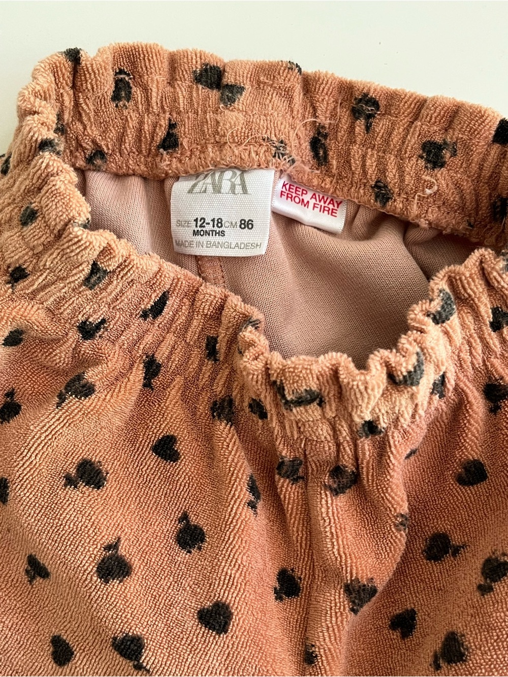 Zara set - terry cloth - Picture 2 of 2